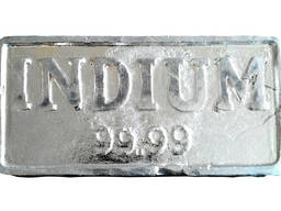インジウム地金|金属インジウムブランドInOO GOST 10297-94