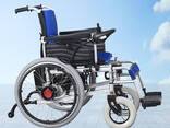 Lithium battery Lightweight Folding Portable Handicapped Electric Wheelchair - photo 1