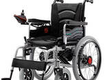 Lithium battery Lightweight Folding Portable Handicapped Electric Wheelchair - photo 7