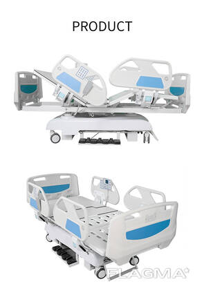 Low Prices Medical Multi-function Nursing Bed ICU Ward Room Electric Hospital Beds