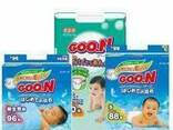 Оптовые поставки детских подгузников Goo. N. Япония. - фото 1