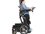 Rehabilitation equipment stand up wheelchair power electric folding electric wheelchair - photo 5