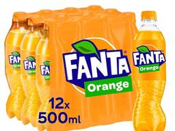 Wholesale Fanta orange soft drink can 320ml x 24
